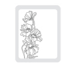 Flower Garden Embossing Folder 